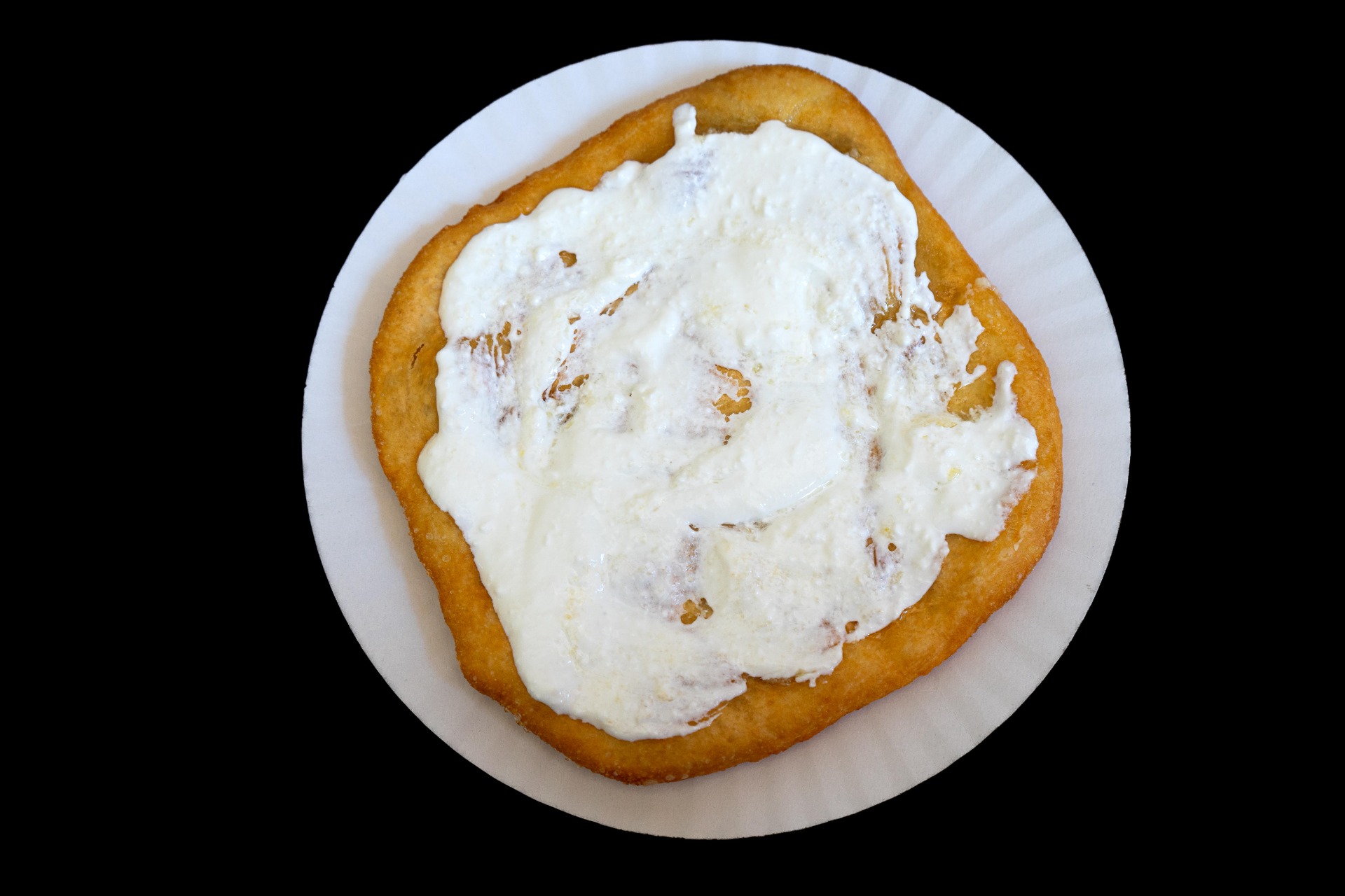 Lángos (Tejfölös)